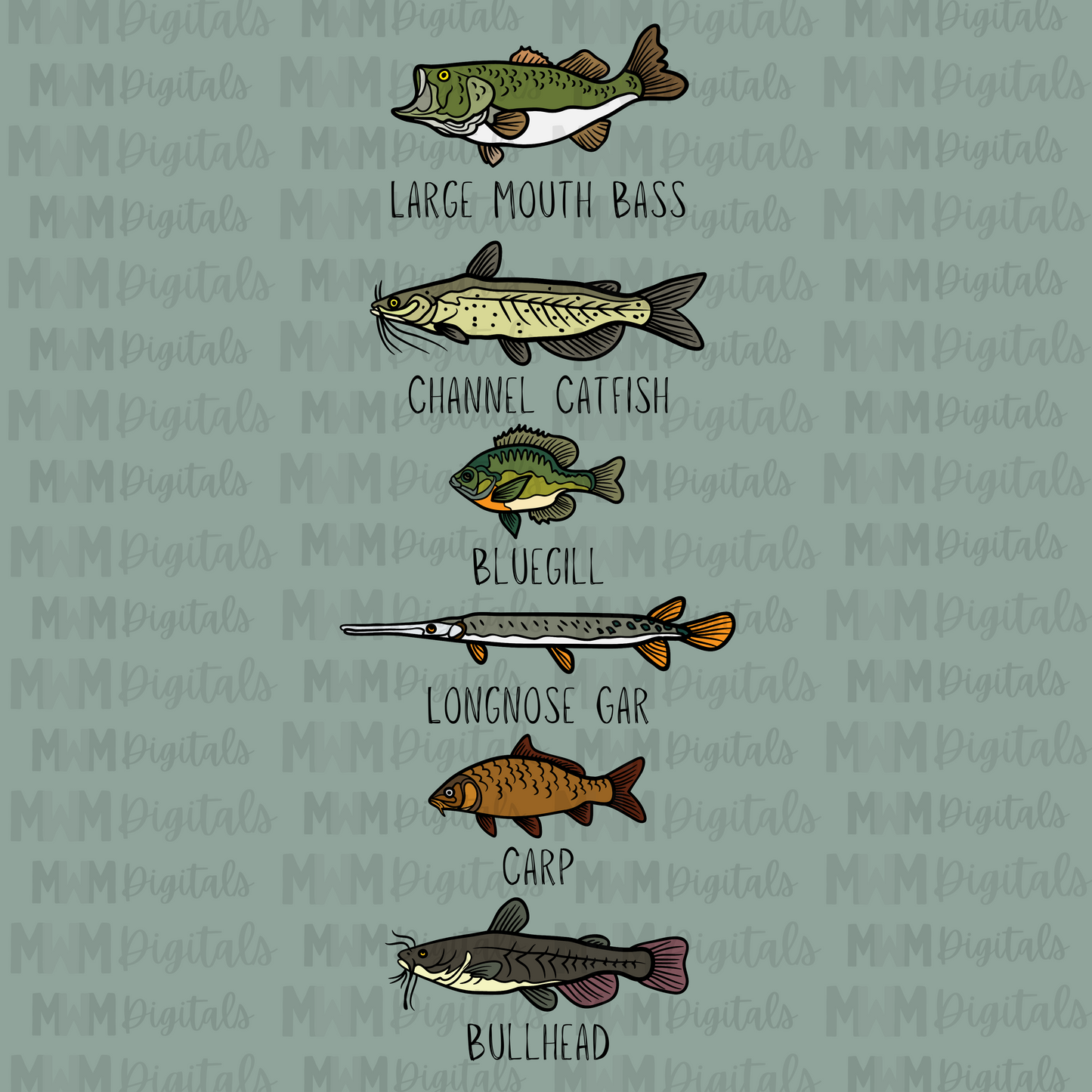 Fishing PNG Files