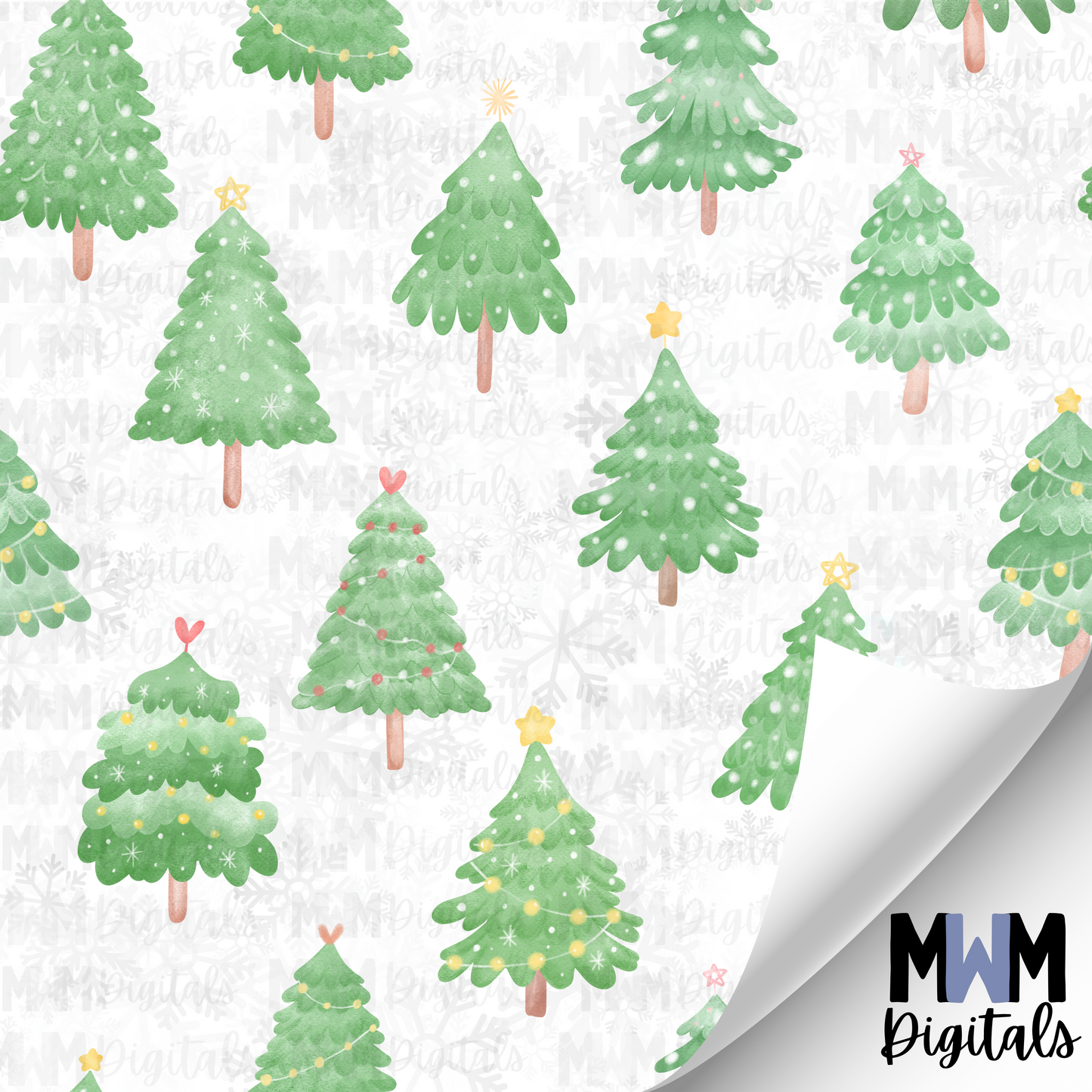 Christmas Tree Seamless File