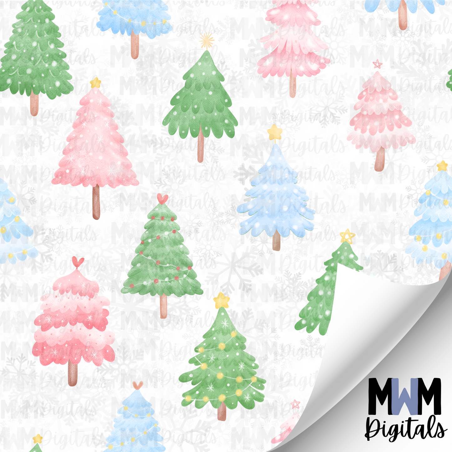 Christmas Tree Seamless File