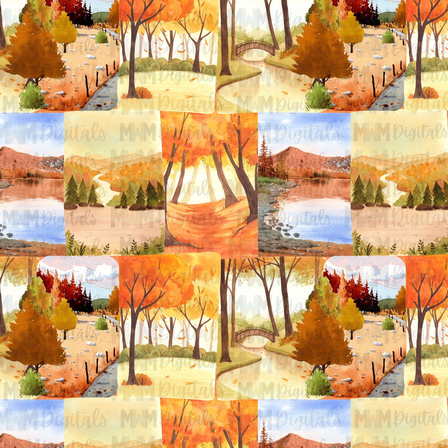 Autumn Scene Seamless File