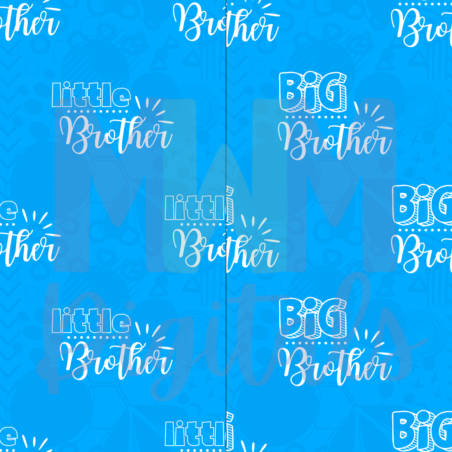 Big & Little Brother/Sister Seamless File