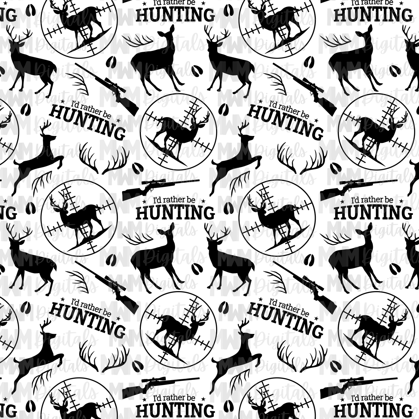 Deer Hunting Seamless File