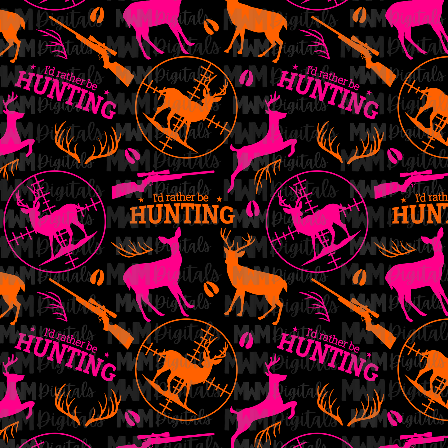 Deer Hunting Seamless File