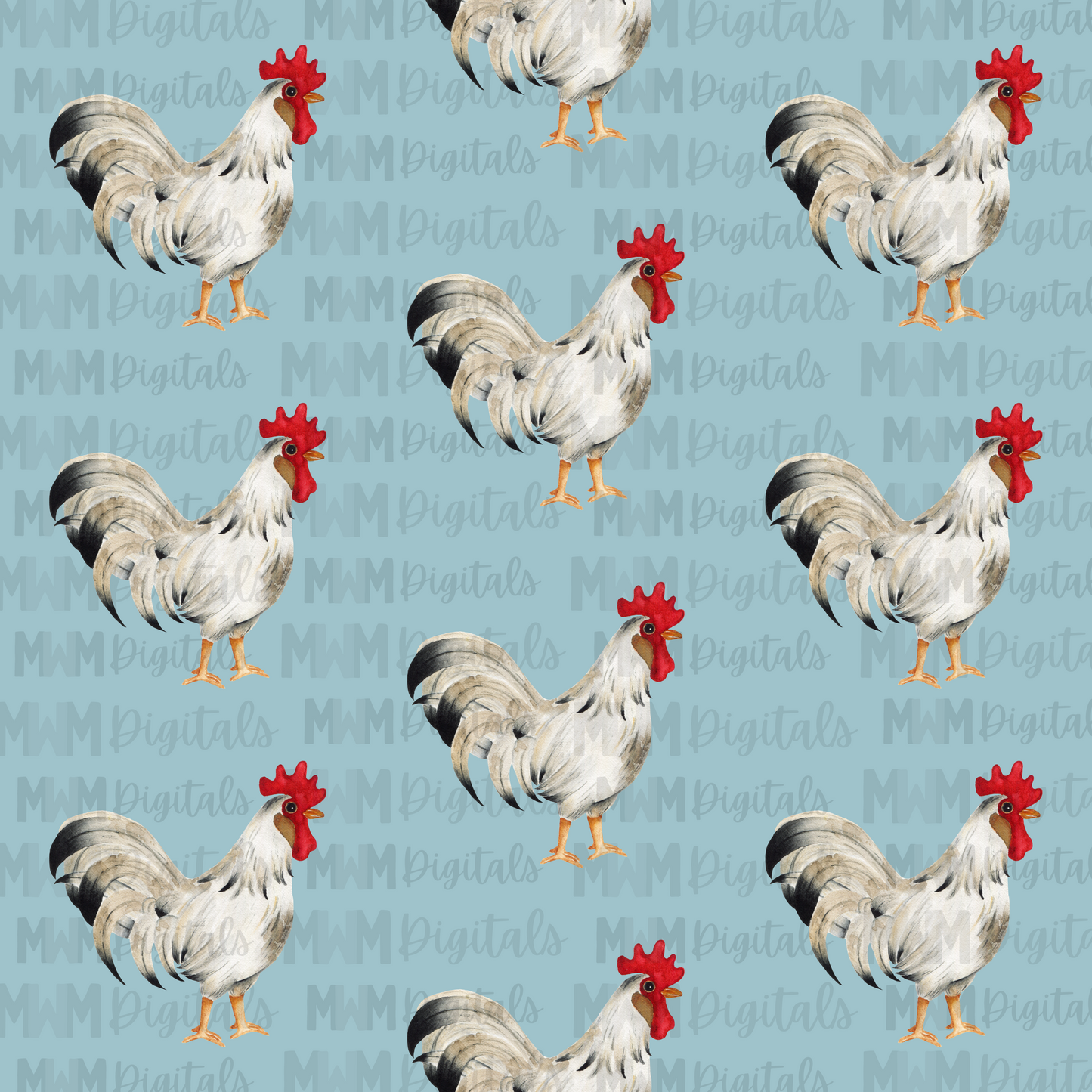 Rooster Seamless File