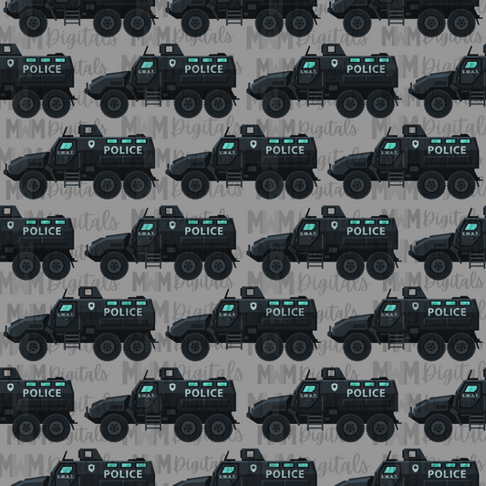 Police Truck Seamless File