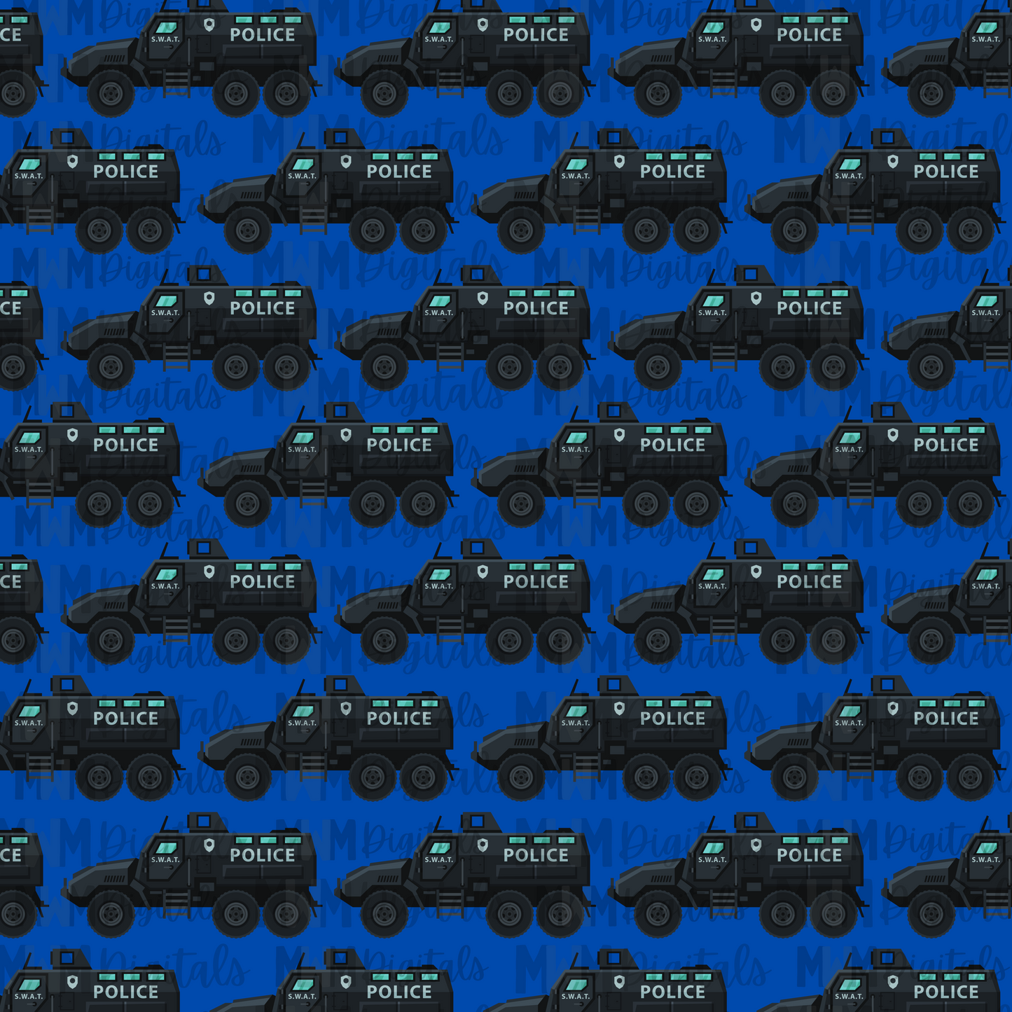 Police Truck Seamless File