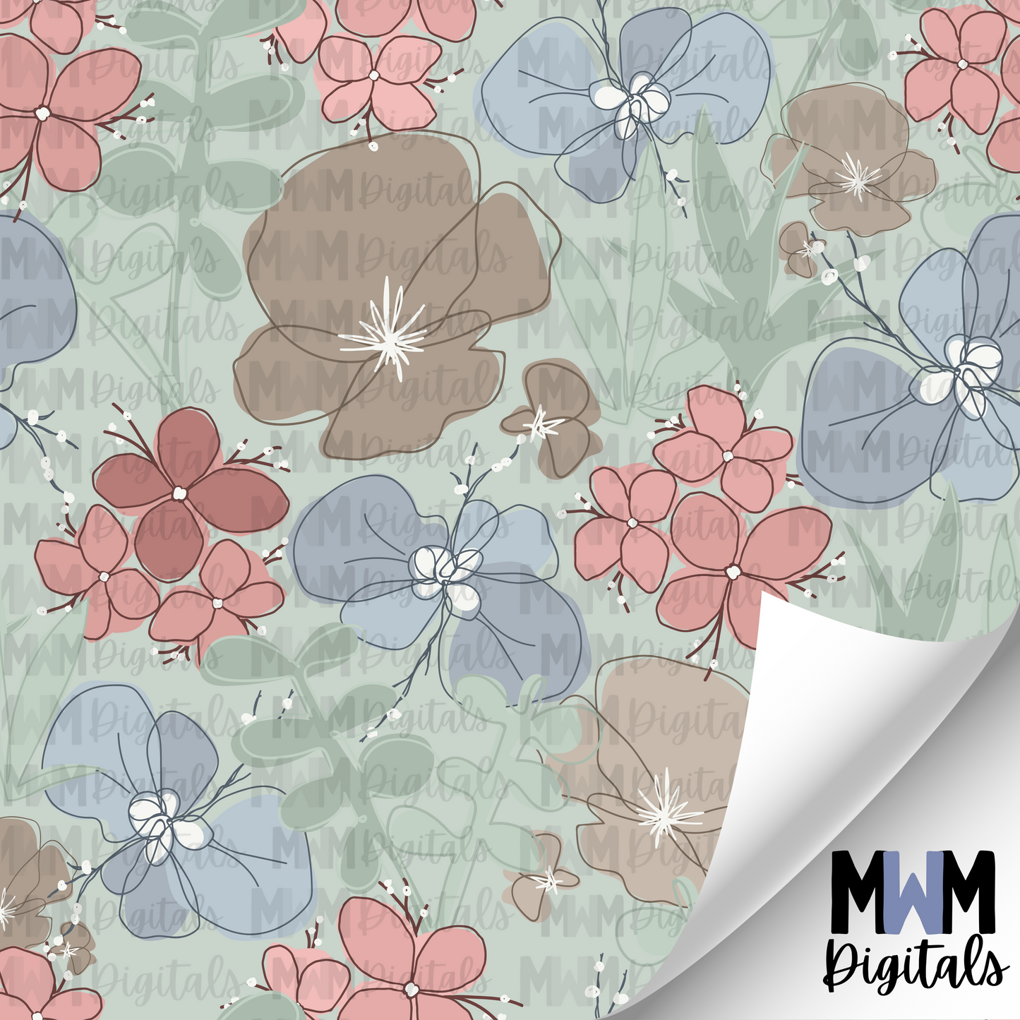 Floral Seamless Files