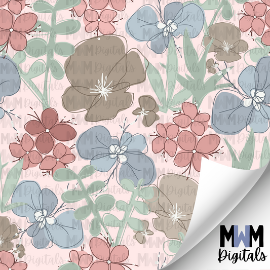 Floral Seamless Files