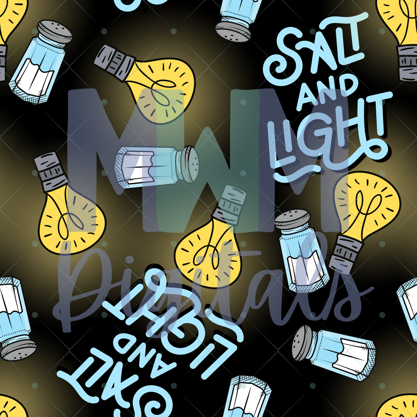 Matthew 5:13 Salt & Light Seamless File
