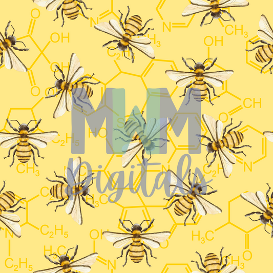 Bee Yellow Seamless File