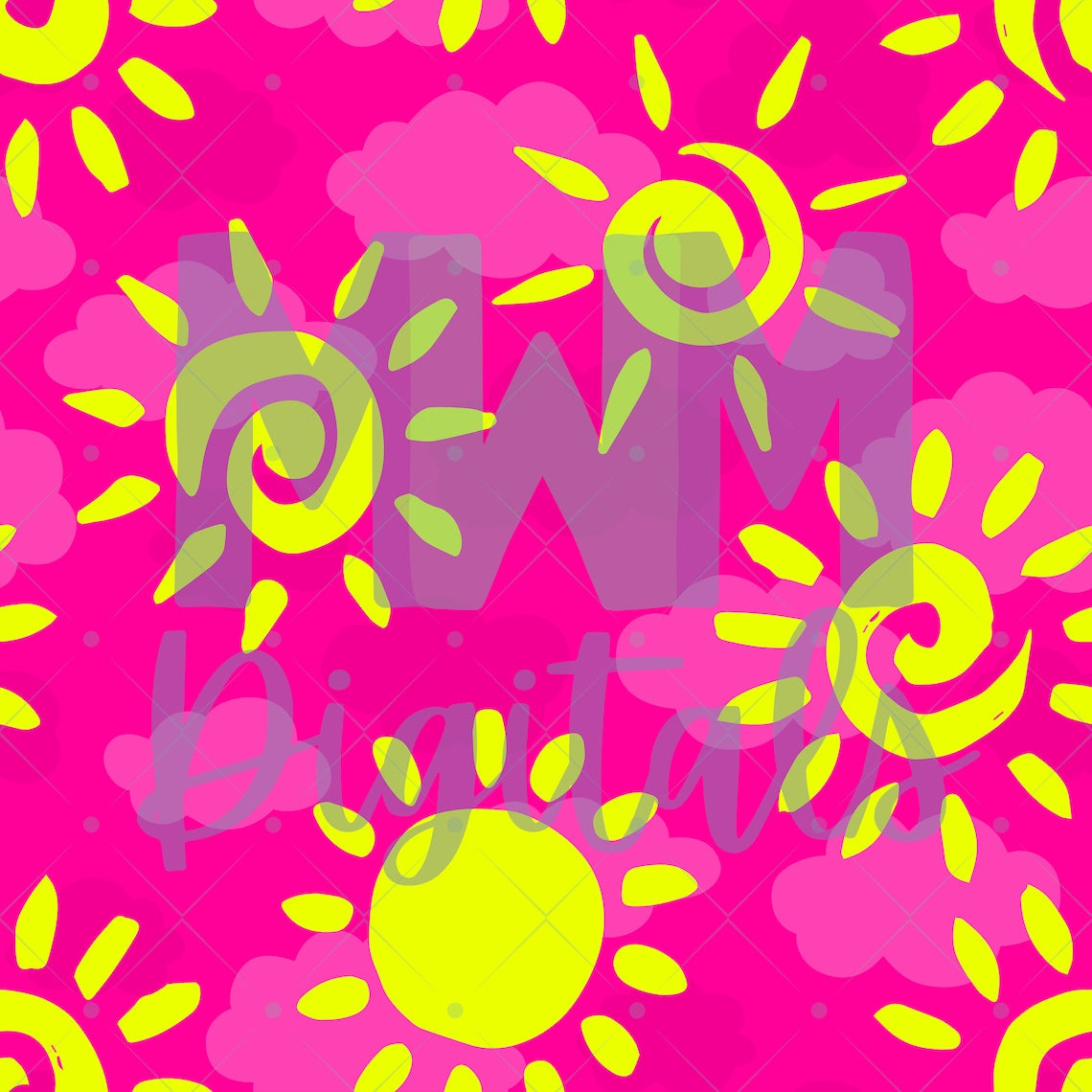 Suns Bright Pink Seamless File