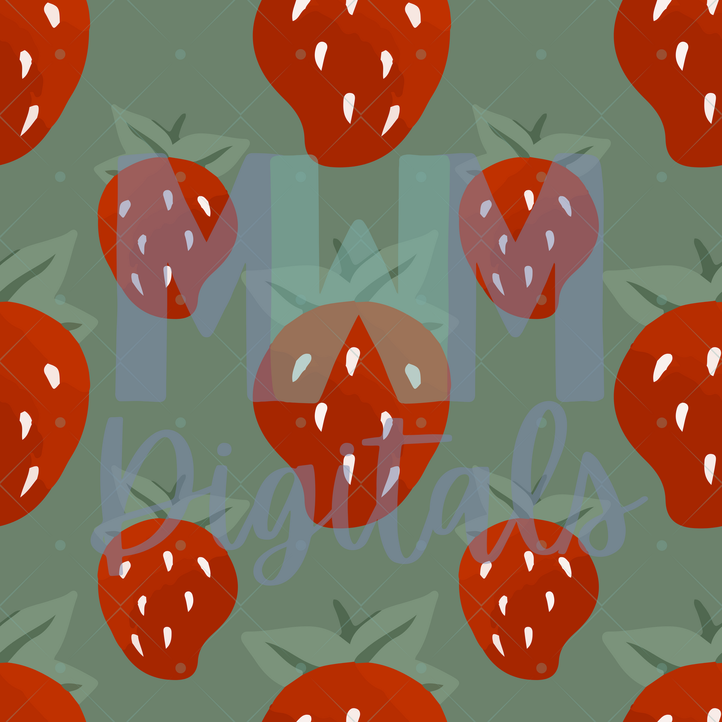 Strawberries Seamless File