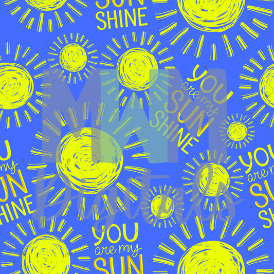 You Are My Sunshine Bright Seamless File